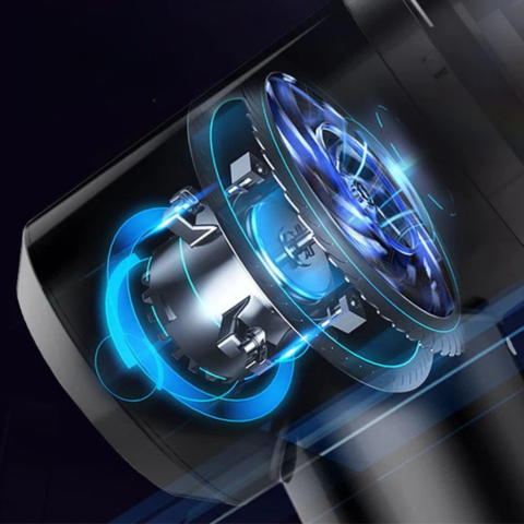 مُكنسة سيارة لاسلكية – قوة وحرية الحركة 