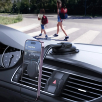 Yhteensopiva universaali magneettinen puhelintuki – Kiinnitys kojelautaan 