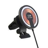 شاحن مغناطيسي لاسلكي للسيارة – قيادة متصلة وعملية 