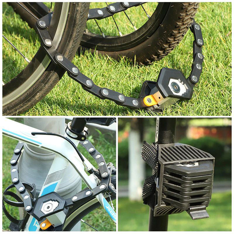 Folding Bike Lock — Compact and Sturdy Security 