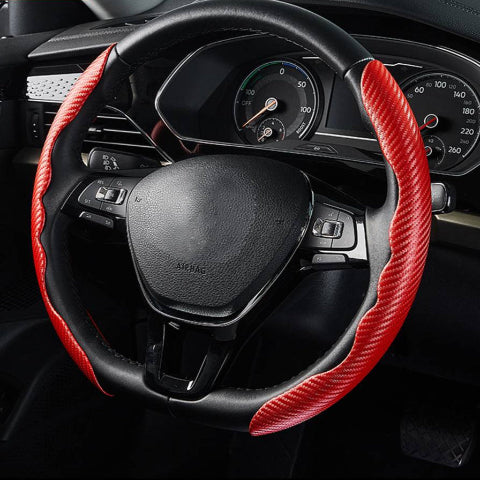 Non-Slip Steering Wheel Cover – Elegant and Durable 