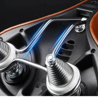 Classic Fiets Zadel — Comfort en Duurzaamheid voor Elke Dag 