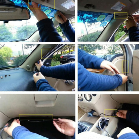 Kamera pokładowa 2,4 cala — wyraźne i niezawodne nagrania 