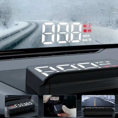 Digital Tachometer for Car — Modern Digital Display 