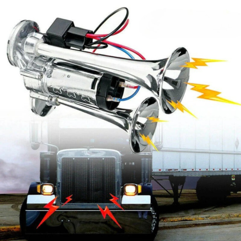 Superkraftig Klaxon för fordon — Ultra Hög Ljudsignal 