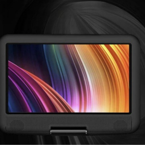 Przenośny odtwarzacz DVD z portem SD i USB — wyraźny i praktyczny ekran 