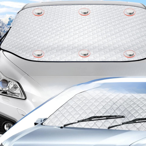 Windshield Protector For Car — Protection Against Sun And Frost 