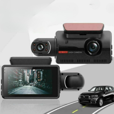Dual Lens 1080p Dash Camera — Clear and Reliable Recordings 