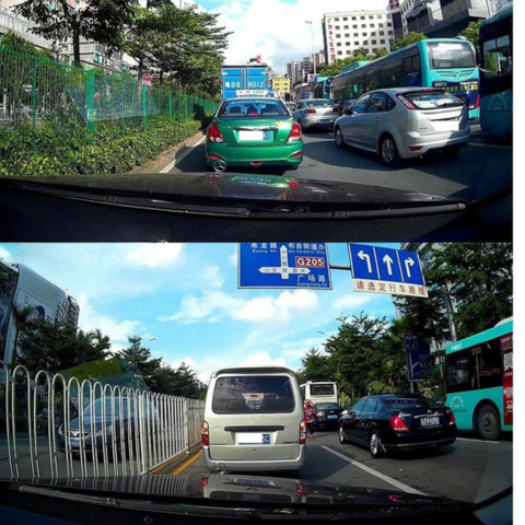 Kamera pokładowa 2,4 cala — wyraźne i niezawodne nagrania 