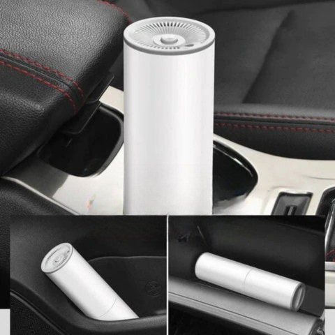 Přenosný USB auto vysavač — Snadné a rychlé čištění 
