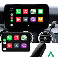 Univerzální bezdrátový automobilový adaptér — snadné použití CarPlay a Android Auto 