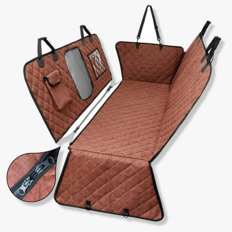 Car Rear Protection Cover — Ideal For Transporting Dogs 