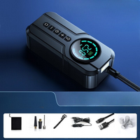 Přenosný vzduchový kompresor – Vysoce přesný LED displej 