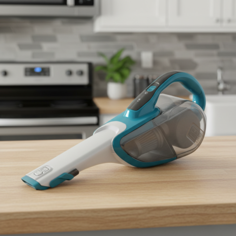 Aspirapolvere Portatile Senza Fili — Pulizia Facile e Veloce 