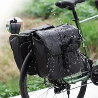 Double Waterproof Bicycle Bag — Large Capacity 10L 