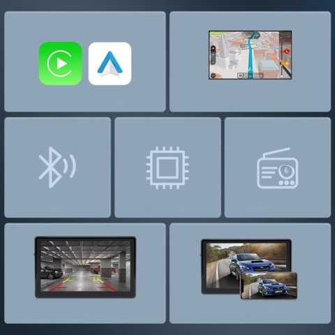Intelligent Auto Screen – Navigation, Music, and Camera 