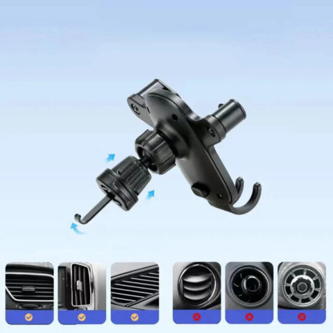 Suport Telefon Auto — Compatibil cu Toate Smartphone-urile 