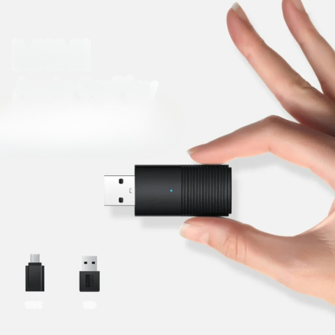 Bezdrátový adaptér CarPlay — Kompatibilní s iOS a Android Auto 