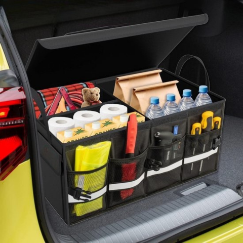 Car Organizer — Waterproof and Foldable Storage Box 
