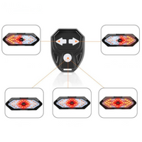 Bicycle Flashing Light – Rechargeable and Remote Control 