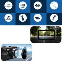 Dashcam Voor En Achter – Continue Bewaking Van Uw Voertuig 
