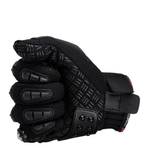 Motorcycle Gloves With Reinforced Shells – Ideal For On-Road And Off-Road 