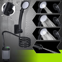 دش محمول قابل لإعادة الشحن — حرية، راحة وتعدد الاستخدامات 