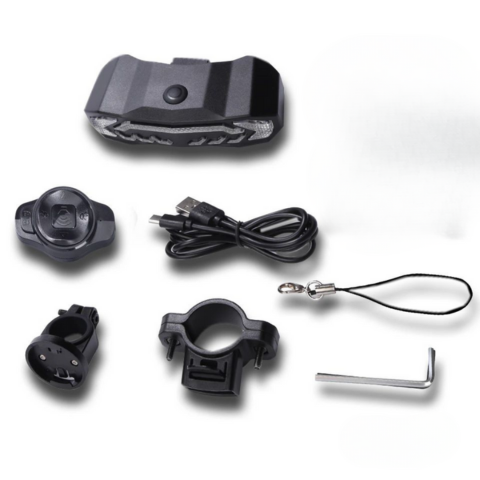 Multifunction Bike Tail Light - Turn Signal, Brake & Alarm