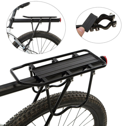 Rear Bike Rack - Sturdy & High Load Capacity