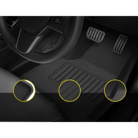 Προσαρμοσμένο Χαλί Δαπέδου για Tesla Model Y — Ολική Προστασία & Κομψός Σχεδιασμός 