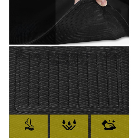 Προσαρμοσμένο Χαλί Δαπέδου για Tesla Model Y — Ολική Προστασία & Κομψός Σχεδιασμός 