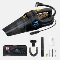 Multifunctional Car Vacuum Cleaner — Instant Cleaning and Inflation 