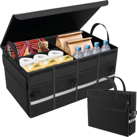 Car Organizer — Waterproof and Foldable Storage Box 