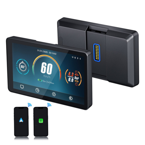 Motorcycle Navigation System — Easy and Multifunctional Control 