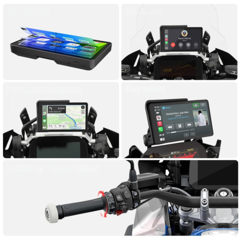 Motorcycle Navigation System — Easy and Multifunctional Control 