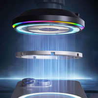 Support De Téléphone Voiture – Charge Sans Fil Et Éclairage Led