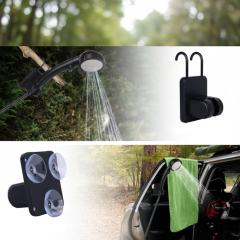 دش محمول قابل لإعادة الشحن — حرية، راحة وتعدد الاستخدامات 