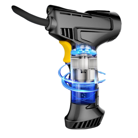 מדחס אוויר נייד — משאבת אוויר חכמה עם מסך LCD 