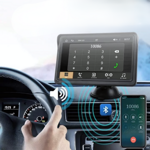 Car Multimedia System - HD Screen & Wireless CarPlay