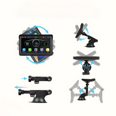 Car Multimedia System - HD Screen & Wireless CarPlay