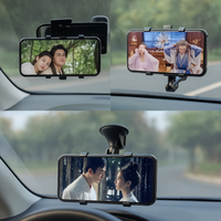 Suport Telefon Mașină — Ajustabil și Fixare Solidă 