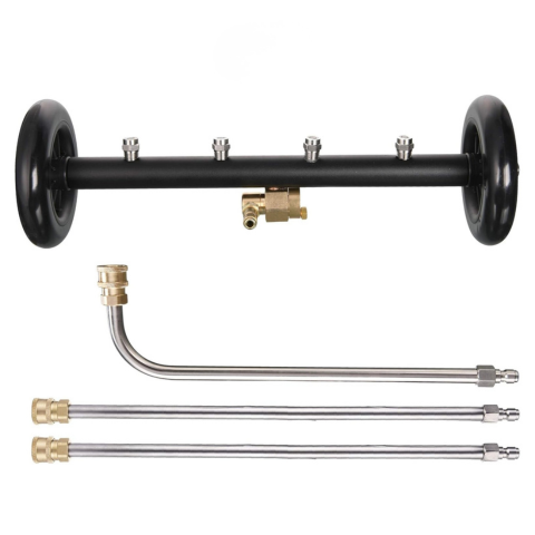 High Pressure Underbody Cleaner — Easy Washing of the Underside of the Car 