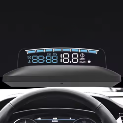 Head-Up Display For Car – Speed And Real-Time Data 