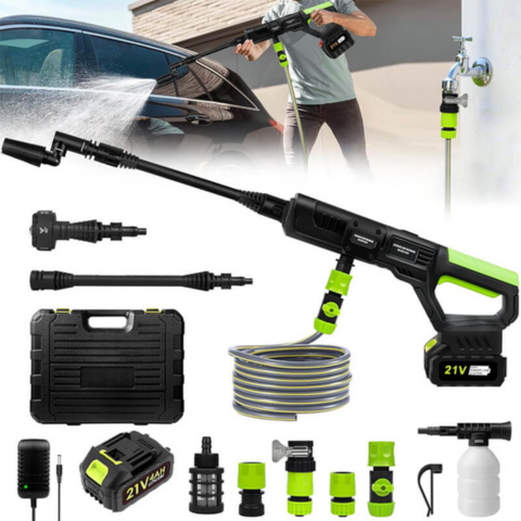 Cordless Pressure Washer 1200 PSI — Powerful & Versatile 