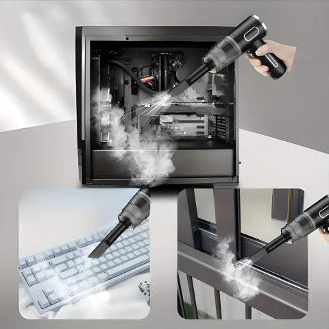 Aspirateur Portatif Sans Fil – Compact Et Puissant