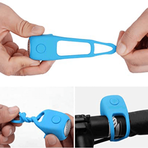 Mini Horn for Bike – Multiple Sounds and Waterproof Design 