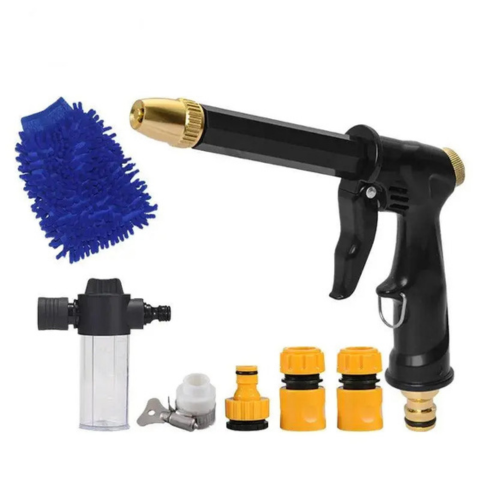 Vysokotlaký čisticí pistole — nastavitelný a multifunkční tryskový 