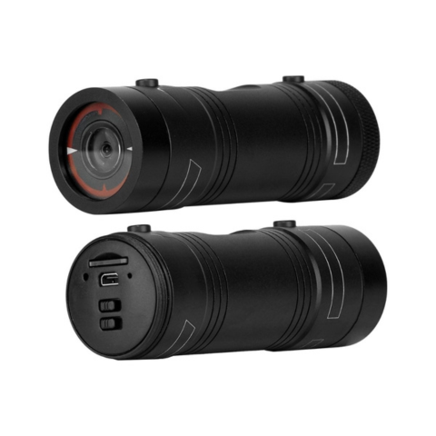 Waterproof Camera For Handlebar And Helmet – Ideal For Cycling And Motorcycling 