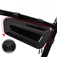 Pevná vodotěsná brašna na řídítka — Praktické úložiště pro kolo 