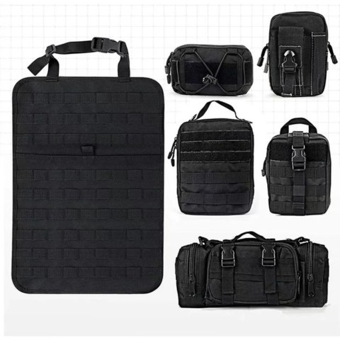 منظم مقعد السيارة – تخزين عملي ومتعدد الوظائف 